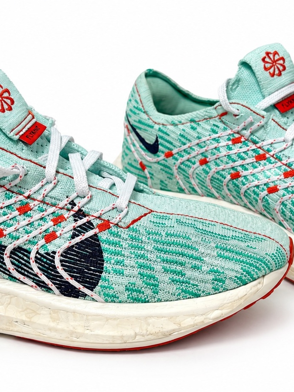 Nike Pegasus Turbo Next Nature Flyknit Jade Ice Womenโs 8.5 DM3414-300